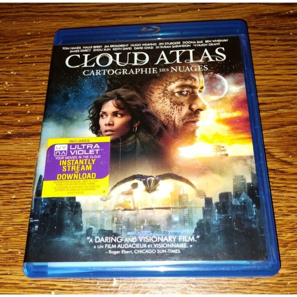 Cloud Atlas (Blu-ray Disc, 2013) Tom Hanks Halle Berry